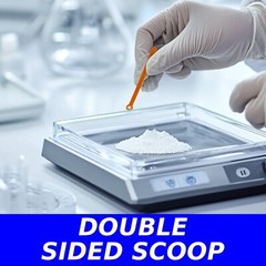 Double-Sided 2-in-1 Micro Scoops Milligram mg Measuring Spoons (Variations)