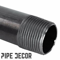 3/4 in. X 24 in. Black Pipe 4 Pack