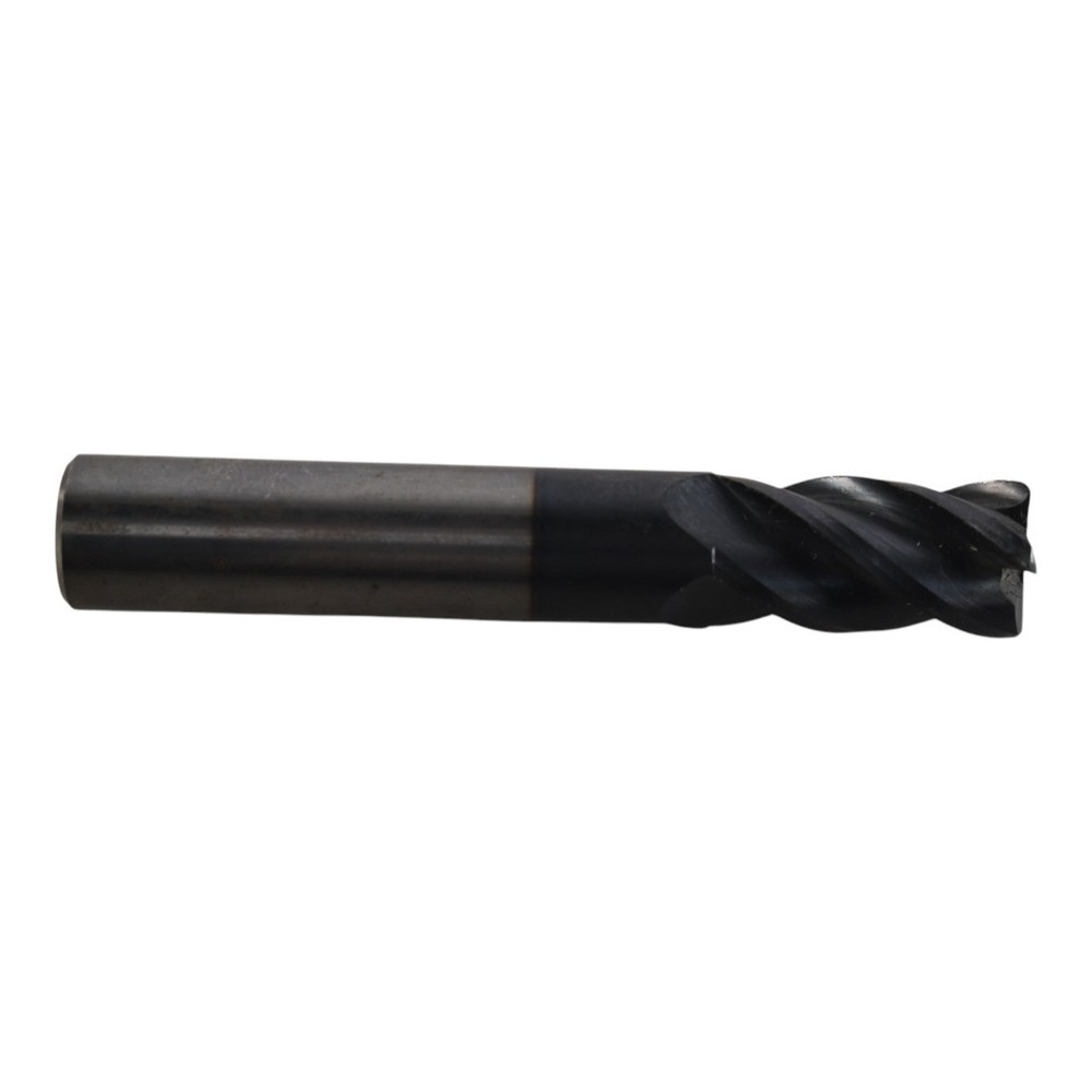 1/2” Carbide End Mill 0.500 4FL 1” LOC 3” OAL