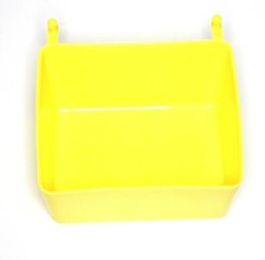 Small Plastic Pegboard Storage / Part Bins – Black Pink Orange Red or Yellow