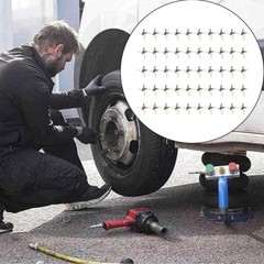 50PCS Tire Puncture Spikes Heavy Portable Duty Carbon Steel Triangle RoadSpikes