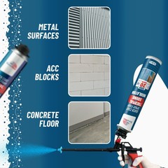BondXtra Spray Foam Insulation Kit (36 x 32.80 oz/930 gr720 Brd ft) Self Expan