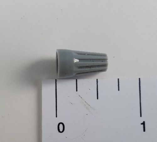1000 PCS. SCREW ON WIRE CONNECTOR, GREY P1 BARREL CSA UL LISTED 22-14 AWG