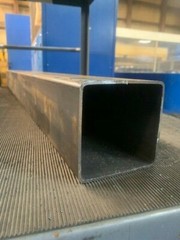 Steel Square Tube 4″ x 4″ x 16″ Long x 1/8″ Wall (0.125″)