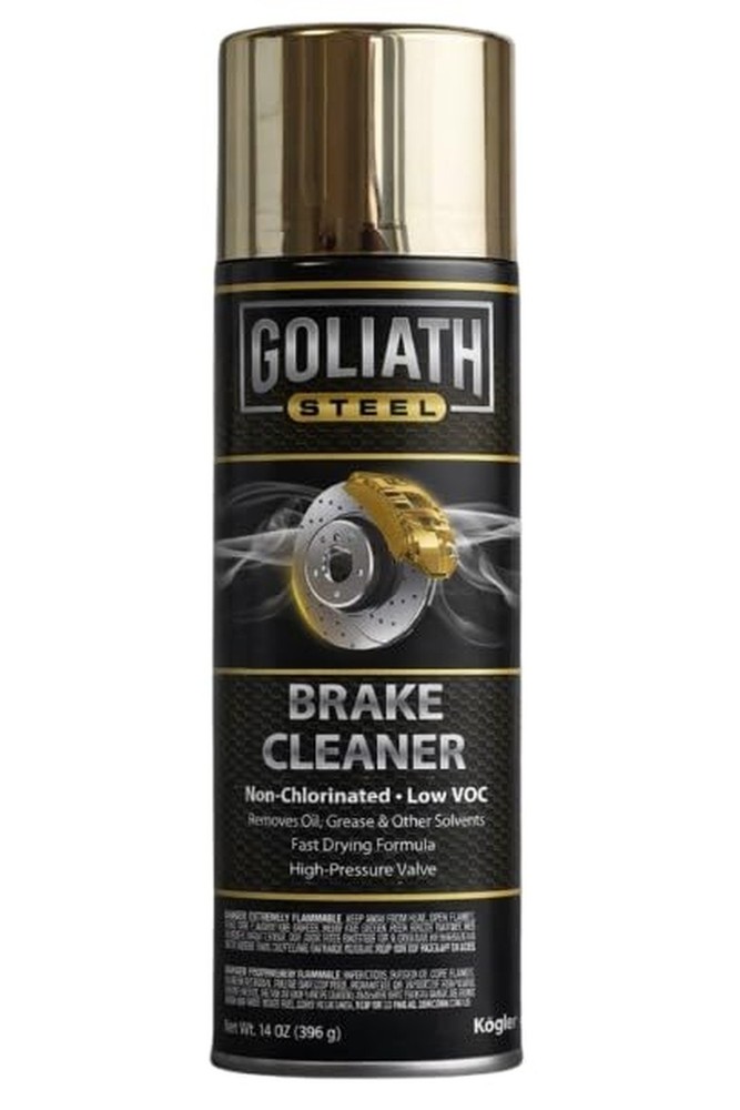 Kogler Goliath Steel Non-Chlorinated Brake Cleaner Spray, Low-VOC Fast-Drying…