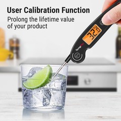 TP605 Instant Read Meat Thermometer for Cooking, Waterproof Digital Food Ther…