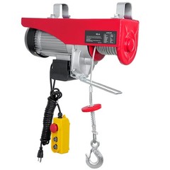 VEVOR Electric Hoist 440 lbs Crane Winch with 14FT Wired Remote Control 110V