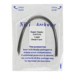 arcos de ortodoncia Orthodontic Arch Wire NiTi Stainless Steel Acero Inoxidable