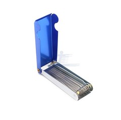 13 in 1 Welding Torch Nozzle Tip Cleaner Blue Metal Shell For Welder Soldering