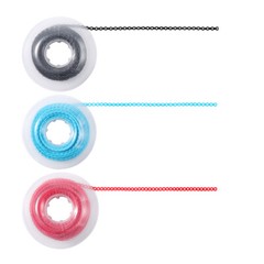Dental Orthodontic Power Chains Braces Rubber Bands Elastic Short/Long/Closed