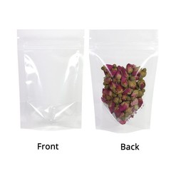 Multi Sizes Foil Mylar Stand Up Pouches Resealable Packing Bag for Coffee Beans