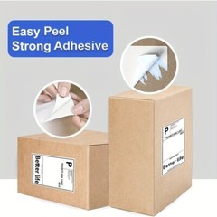 500 4×6 Fanfold Direct Thermal Shipping Labels for Zebra & Rollo Printers