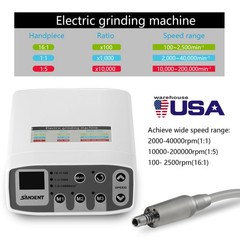 Dental 360° Swivel Hygiene Prophy Handpiece Air Motor 4H 4:1 Nose Cone Midwest