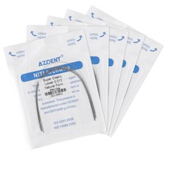 AZDENT Dental Orthodontic Niti Arch Wire Super Elastic Natural Nature Form Round
