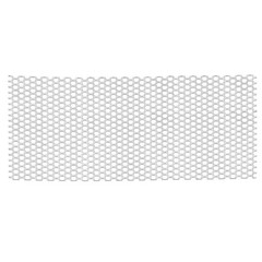 11.8″ x 5.9″ Perforated Metal Sheets, 19Ga 0.24″ Hexagonal Hole 304 Stainless…