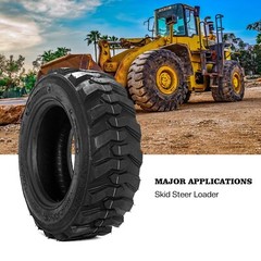 10×16.5 Skid Steer Tire 12PR Heavy Duty 10-16.5 Industrial Tire for Bobcat