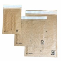 100% Recyclable Padded Mailer Combo 25ea: 7×9 12×9 12×15 Eco Friendly Envelopes