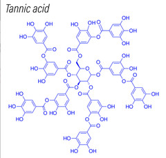 Tannic Acid, Ultra Pure, Powder, 99% min., 100 grams