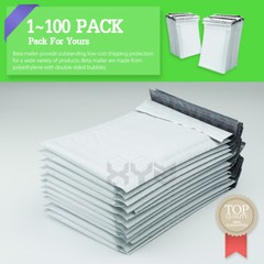 #000 4×8 (4×7) Poly Bubble Mailer Padded Envelope Shipping Bag 25,50,100,250,500
