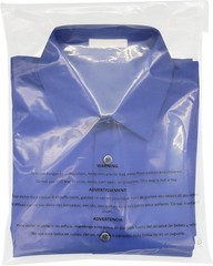 Clear Self-Sealing Poly Bag 1.5mil for Clothes, Apparel, Shipping & Storage