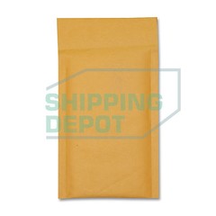 50 #000 4×8 Kraft Bubble Mailers Self Seal Padded Envelopes 4″x8″ Secure Seal