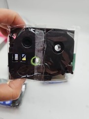 6PK Black-on-Color Compatible Label Tape for Brother TZe-B31-731 12mm 0.47 Inch