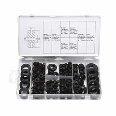 180 pcs Rubber Grommet Assortment Kit Set Electrical Wire Cable Gasket Ring US