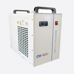7L CW-5202 Industrial Water Chiller for 80-180W CO2 Laser Engraver Cutter
