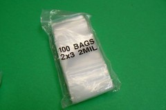 7000 Reclosable Bags 2×3 Clear 2mil Bulk 7,000 Poly Baggies 2″ x 3″ Bag 2 Mil