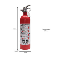 KIDDE DRY CHEMICAL FIRE EXTINGUISHER Home Car Auto Garage Kitchen Safety 5-B:C