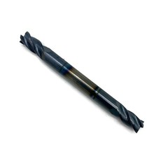 10pcs 1/4″ double end Solid Carbide End Mills Tialn Coated 4 flute 1006-TDE-14