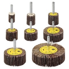 8 Pcs Flap Wheel Sander Set, 1/4″ Shank 8Size Flapper Wheel, SHITIME Long-Lastin
