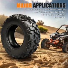 ATV UTV Tires 26×9-14 26×11-14 6-Ply All Terrain Tubeless Off-Road Set of 4