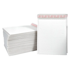 Any Size White Poly Bubble Mailers Shipping Mailing Padded Bags Bubble Envelopes