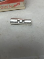 BURNDY,YSV10,HYLINK 12-10 AWG UNINSULATED BUTT CONNECTORS BOX OF 100 PCS NOS