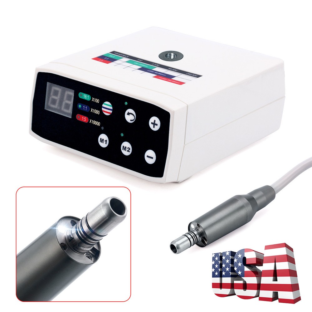 Dental LED Brushless Electric Micromotor Internal Way 1:1/1:5/16:1