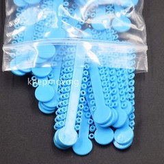 1040 Dental Orthodontic Ligature Ties Elastic Rubber Band Elastomeric Ligaduras
