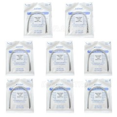 AZDENT Dental Orthodontic Arch Wire Super Elastic NiTi Ovoid Round Rectangular