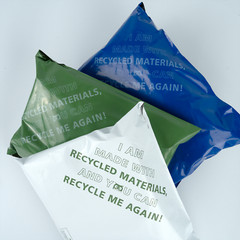 Owlpack Eco Friendly 2 MIL Thick Recycled Mailers, Poly Mailers (Green)