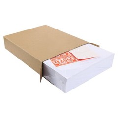 50-1000 Half Sheet Shipping Labels Page 8.5×5.5 Self Adhesive Round 2 Per Sheet
