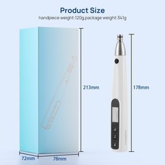 5Pcs Dental Lab Ceramic Diamond Grinder Zirconia Porcelain Polisher HP CD2123