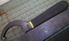 879 = CAT BT & NMTB 40 Taper ER40 Toolholder Collet Wrenches Unknown Brand (4