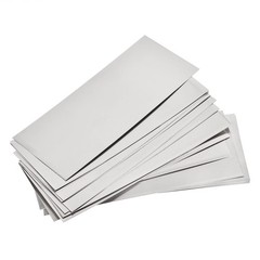 Shonan 4 Inch Nickel Sheets 15 Pcs Pure Nickel Strips Tabs For Nickel Electropla