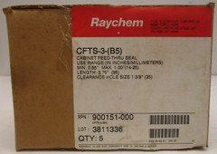 RAYCHEM CFTS-3-(B5) CABINET FEED-THRU SEAL MIN 0.55″ MAX 1.00″ LENGTH 3.75″