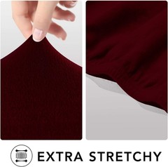 Super Stretch Chair Sofa Slipcover with Pocket – Spandex Non Slip Soft Couch