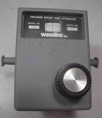 Waveline 1022 Ka Band , 26.5-40GHz WR-28, 0-60 dB Variable Attenuator