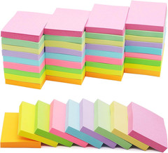 1.5×2 Inch Sticky Notes 36 Pads 2160 Sheets Pastel