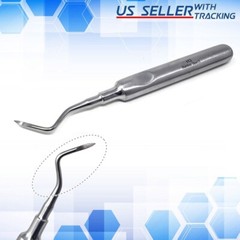 2 Pcs DENTAL HEIDBRINK ROOT TIP PICKS ELEVATORS H2 + H3 RIGHT LEFT SLIM HANDLES