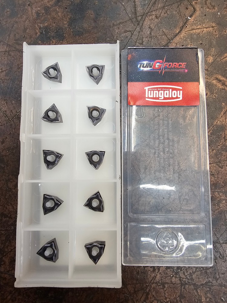 Qty 10 Tungaloy WXGU 220.5MR-JTS WXGU040302MR-JTS 6712895 AH725 Carbide Inserts