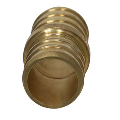 20 Pcs. 3/4″ Pex Coupling – Lead Free Brass 3/4 Inch Crimp Coupling 23-2-4=20